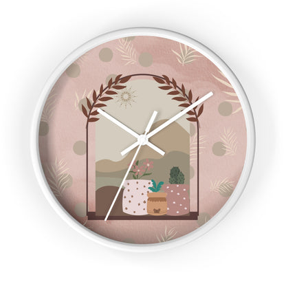 Bohemian Scenery Wall Clock