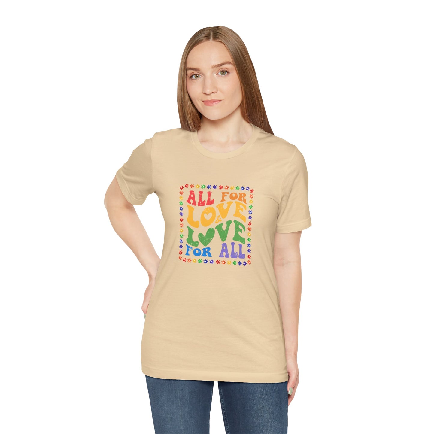 All for Love Pride Graphic Tee