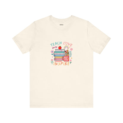 Teach Love Learn Graphic T-Shirt