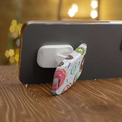 Agarre de clic para teléfono con forma de donut