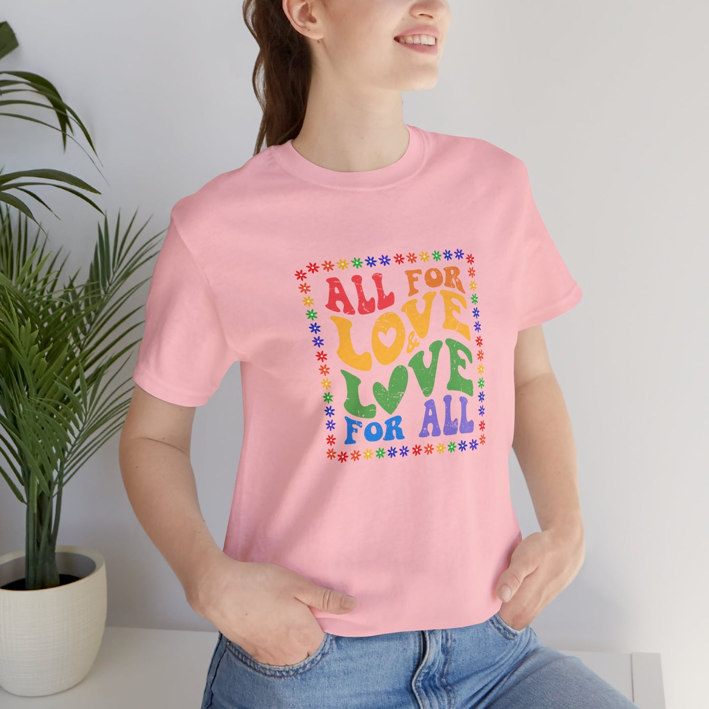 All for Love Pride Graphic Tee