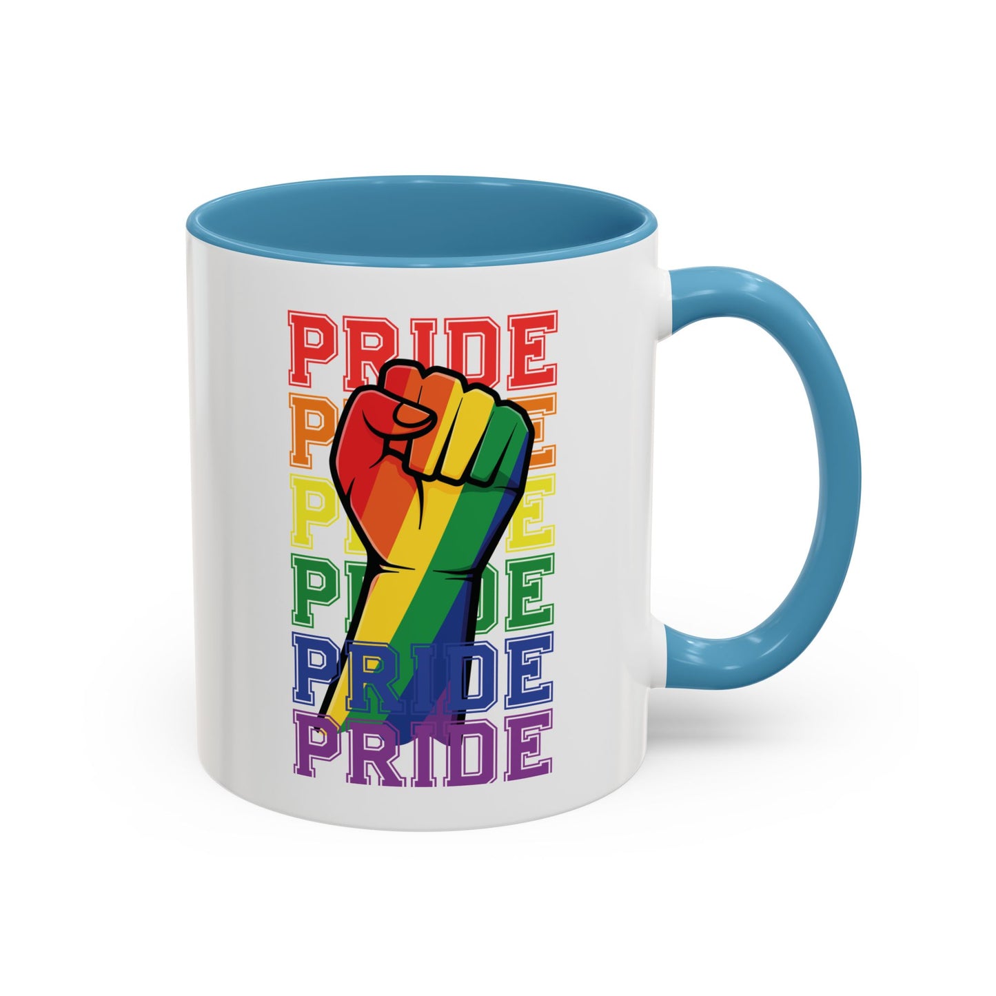 Pride with Fist Coffee Mug