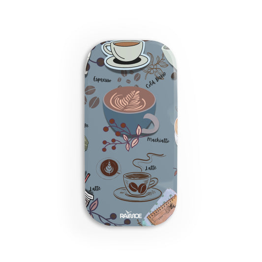Forever Coffee Phone Click-On Grip
