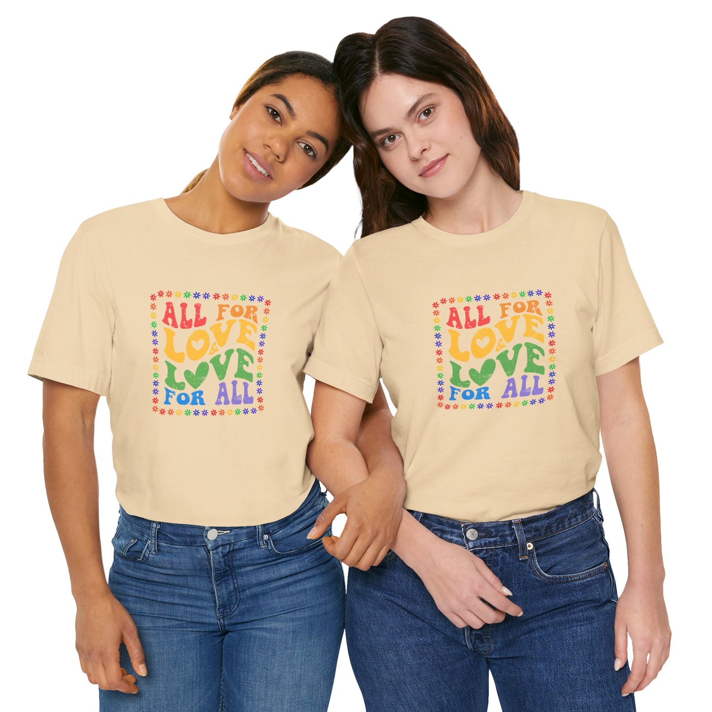 All for Love Pride Graphic Tee