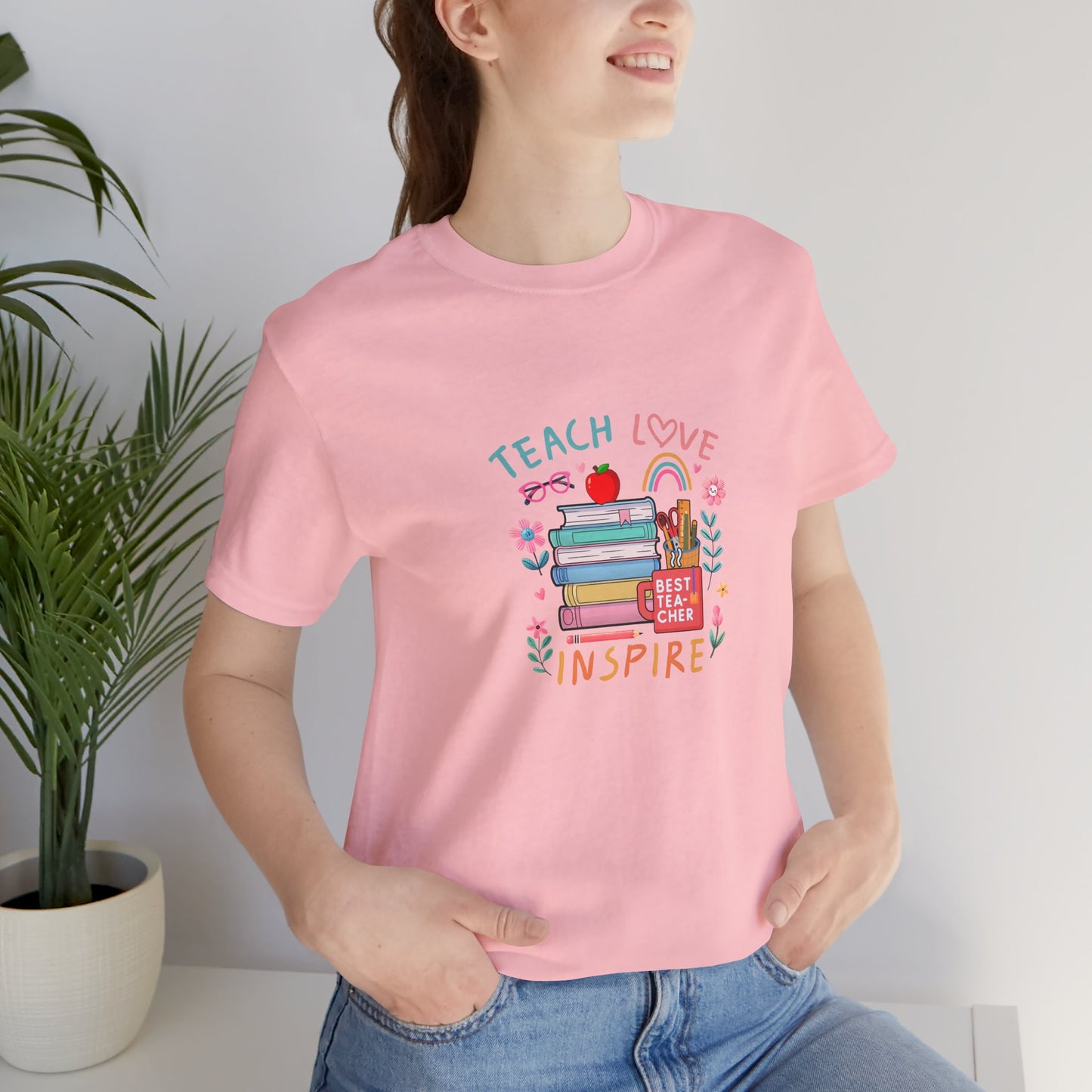 Teach Love Learn Graphic T-Shirt