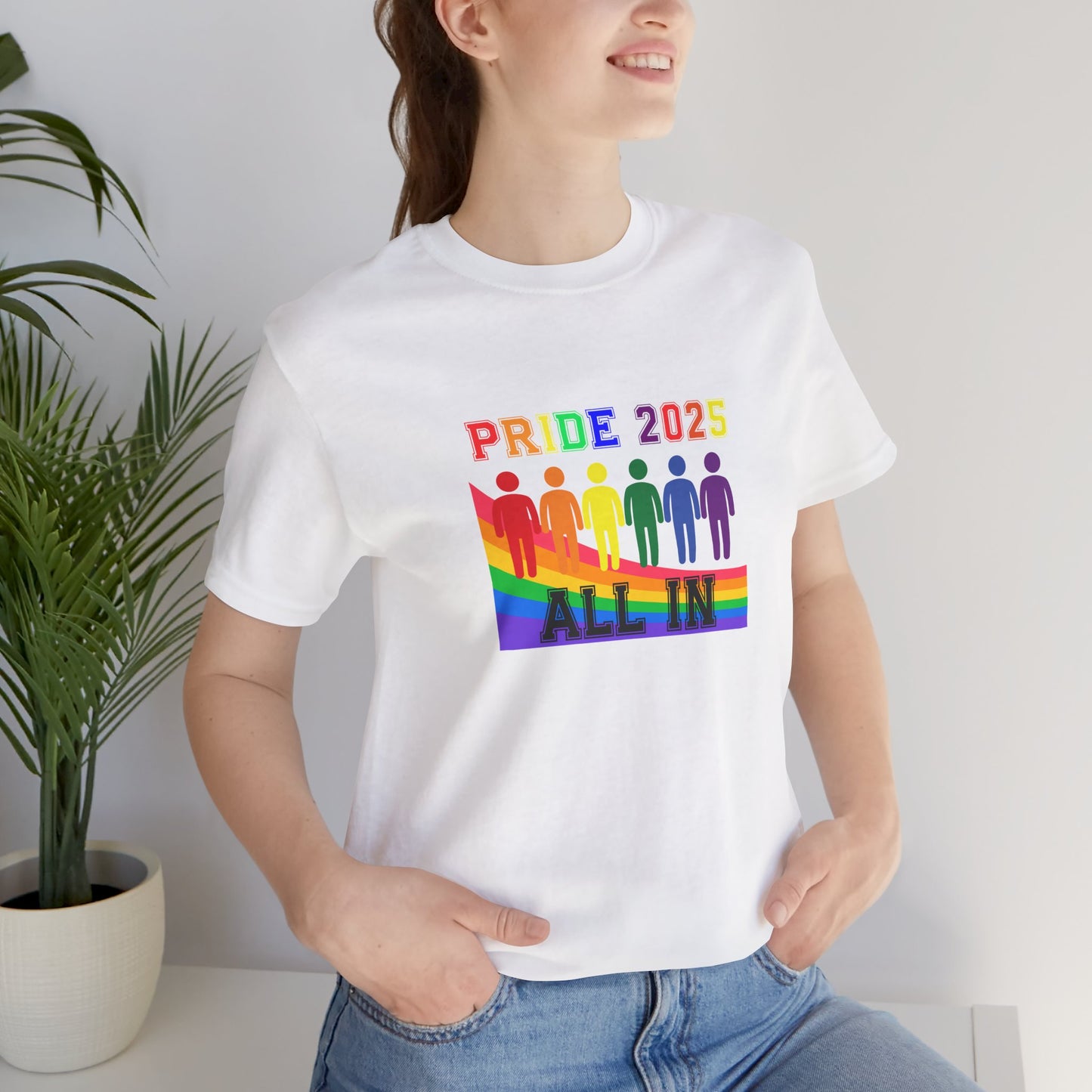 Pride 2025 All in Unisex Tee