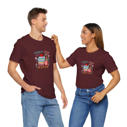 Teach Love Learn Graphic T-Shirt