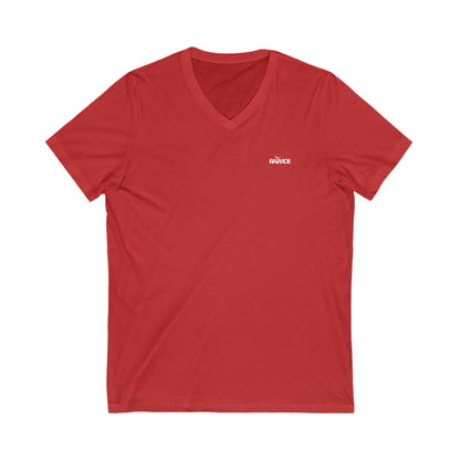 ライモエ スタンダードフィット Vネック ジャージー Tシャツ