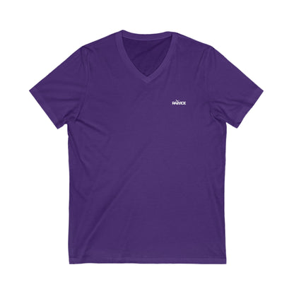 ライモエ スタンダードフィット Vネック ジャージー Tシャツ