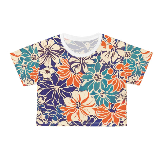 タイドブロッサム ウィメンズ クロップTシャツ