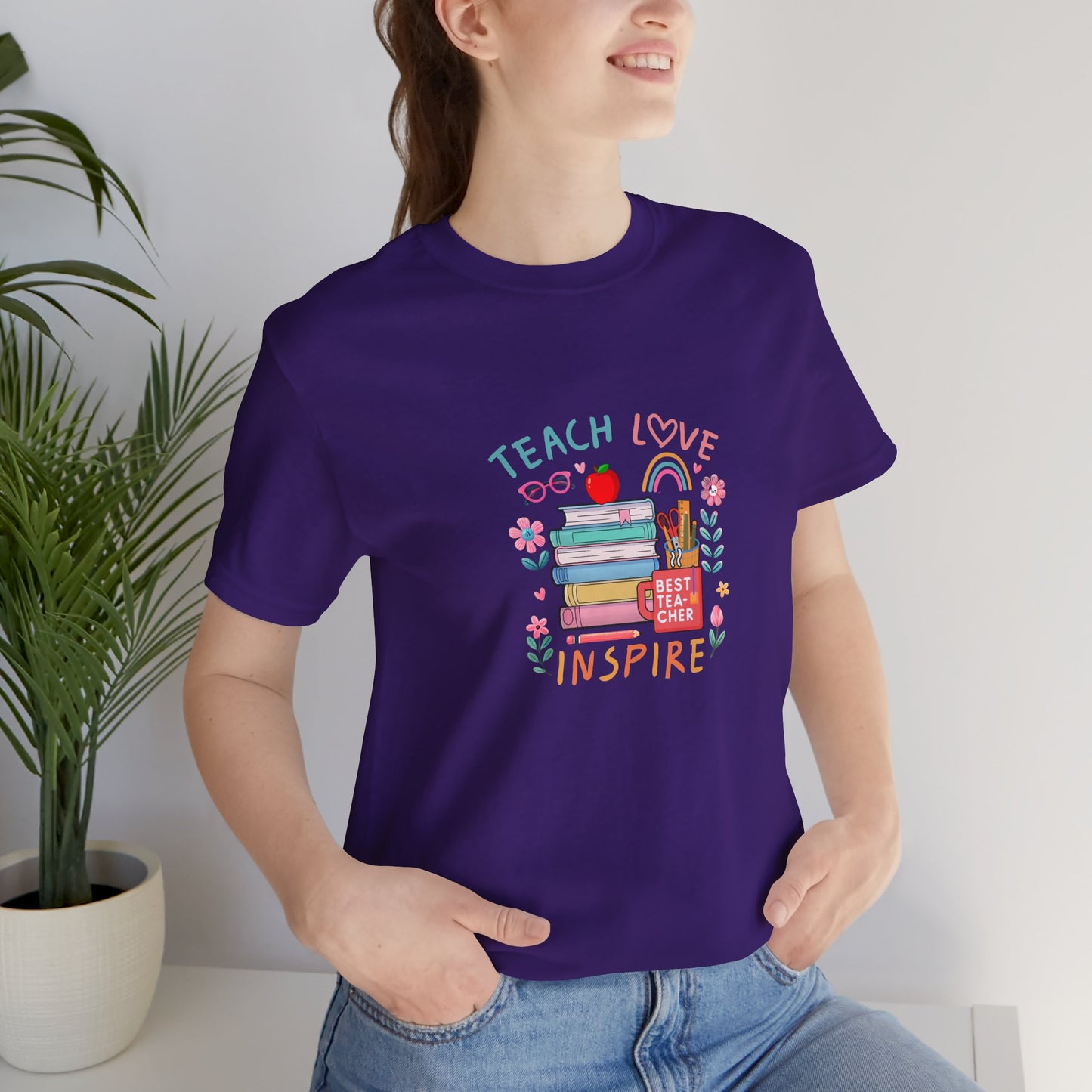 Teach Love Learn Graphic T-Shirt