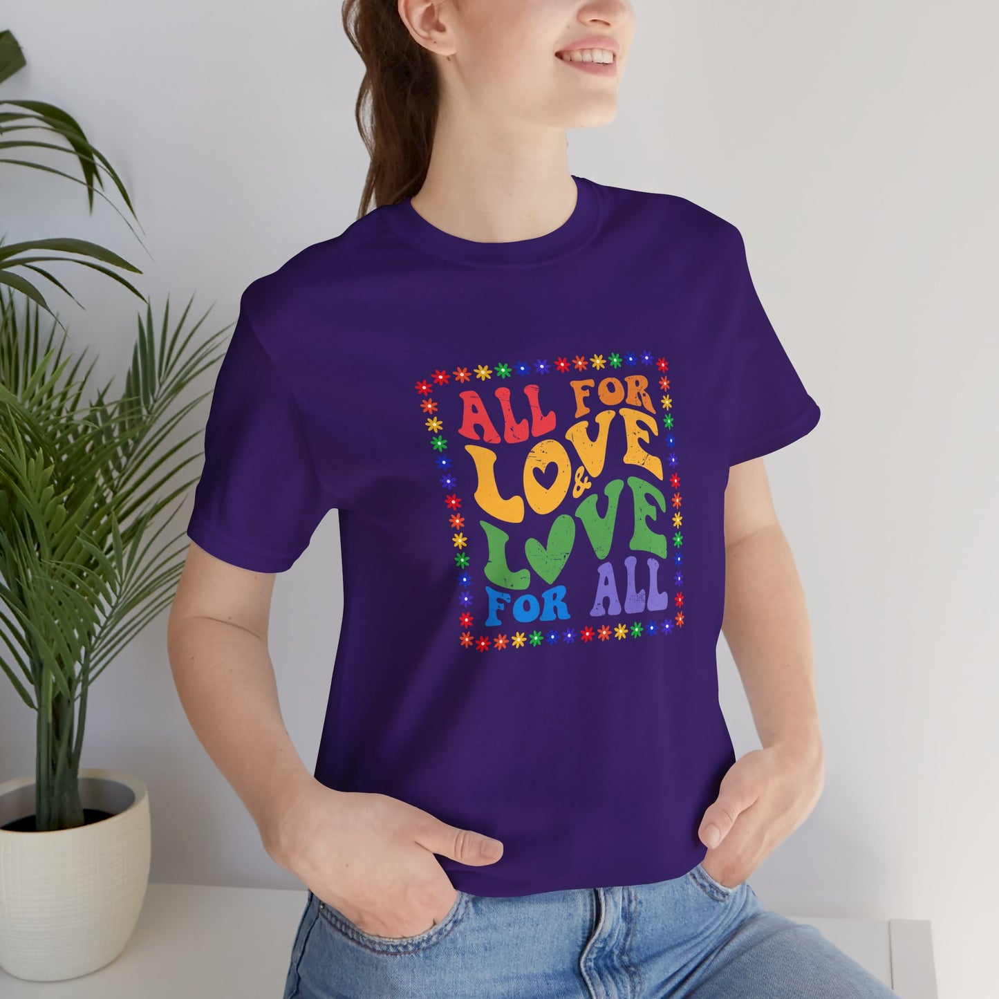 All for Love Pride Graphic Tee