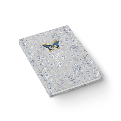 Butterfly Floral Lined Journal