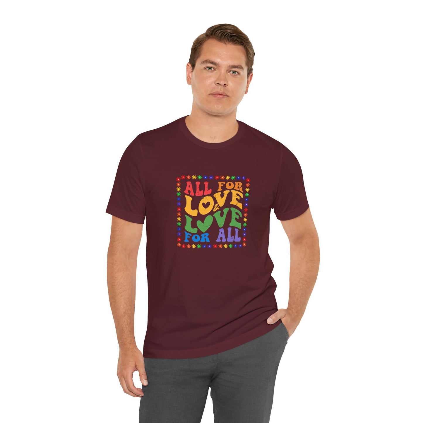 All for Love Pride Graphic Tee