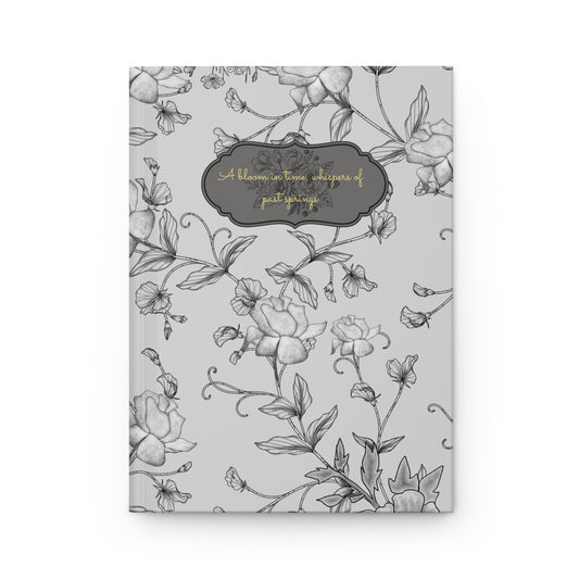 Victorian Floral Hardcover Journal (5.75" x 8")