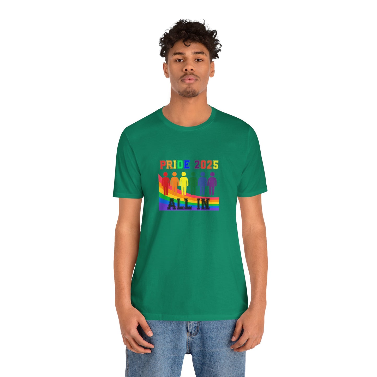 Pride 2025 All in Unisex Tee