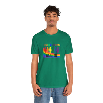 Pride 2025 All in Unisex Tee