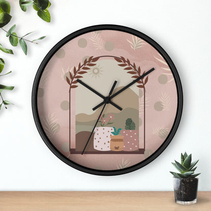 Bohemian Scenery Wall Clock