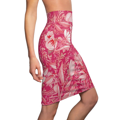 Pink Goddess Women's Pencil Skirt