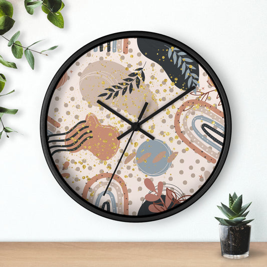 Artistic Boho Wall Clock