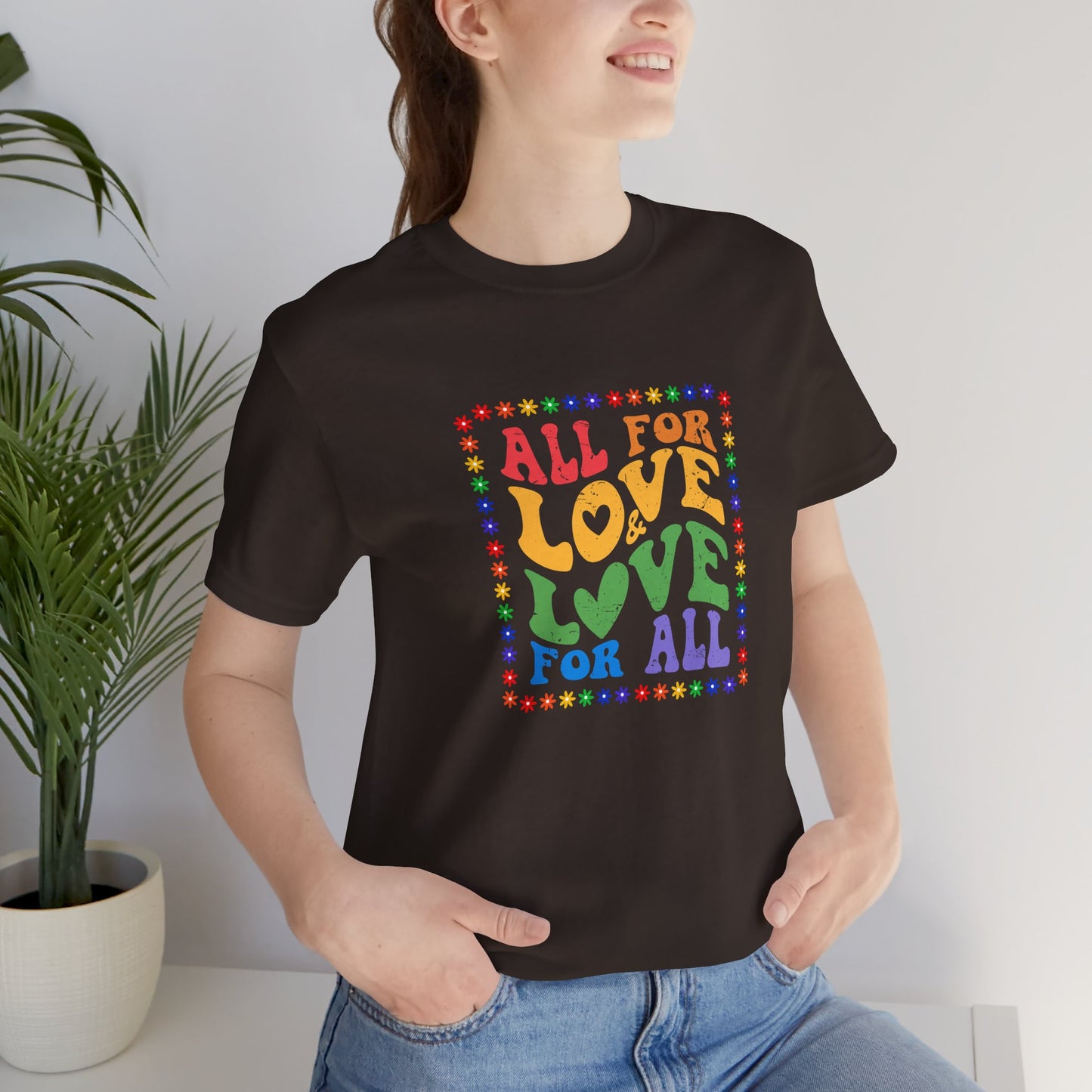 All for Love Pride Graphic Tee