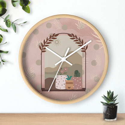 Bohemian Scenery Wall Clock
