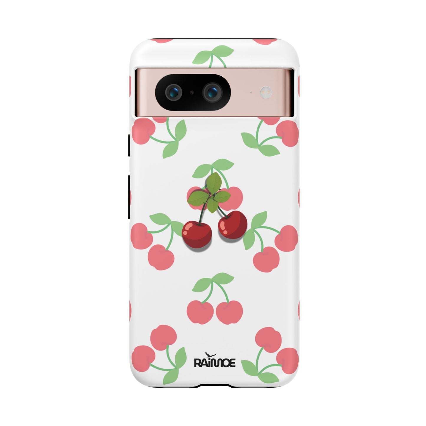 Funda resistente Red Cherry para Google Pixel (mate)