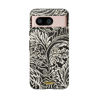 Funda resistente mate para Google Pixel con efecto Leaf Stroke
