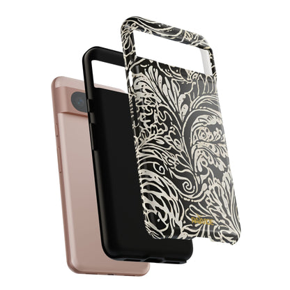 Funda resistente con diseño de hoja de arce para Google Pixel (brillante)