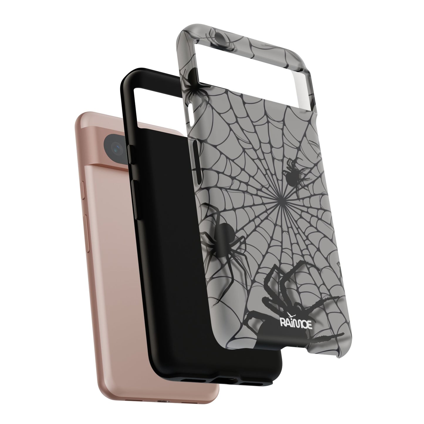 Funda resistente Spiderweb para Google Pixel (mate)