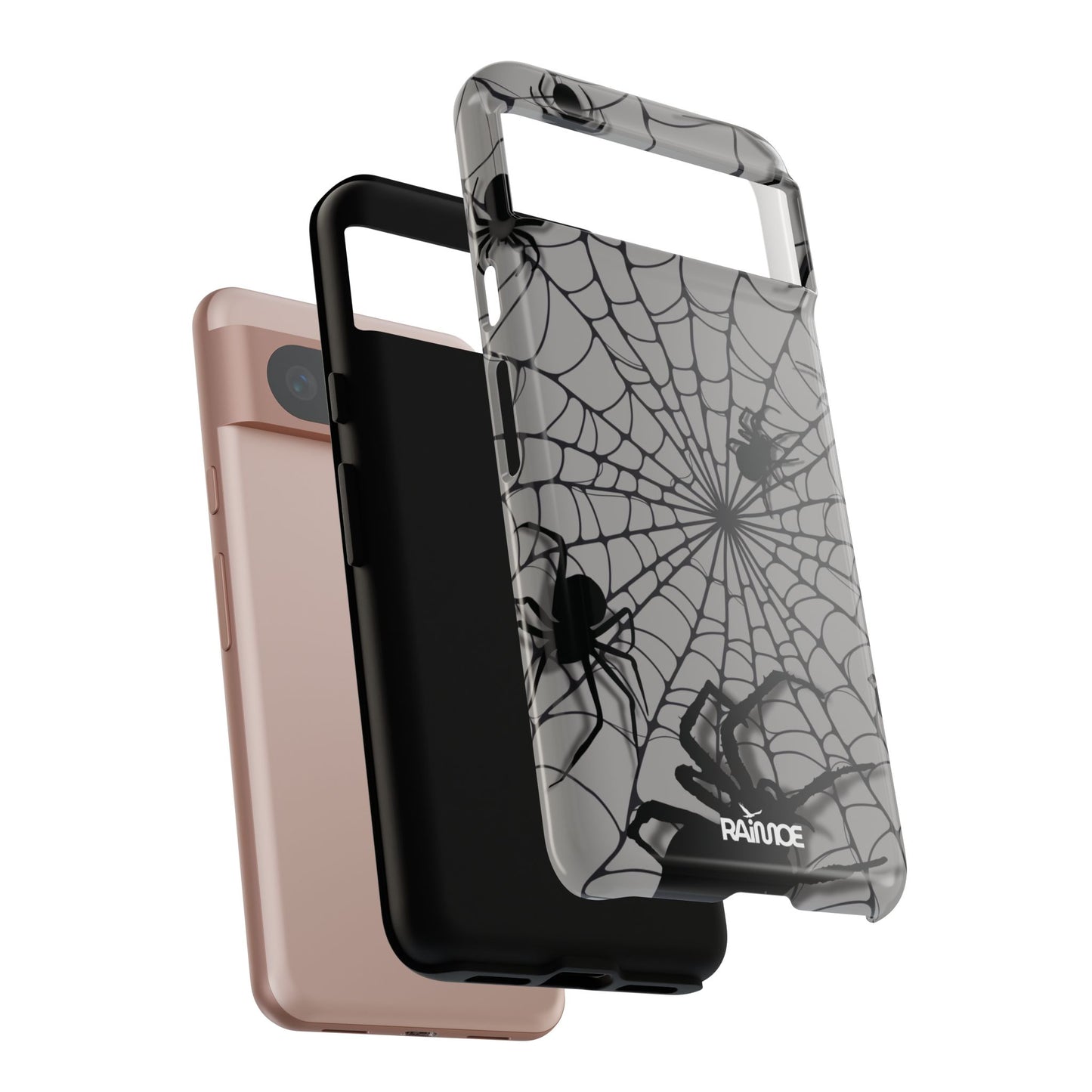 Spiderweb - Funda resistente para Google Pixel (brillante)