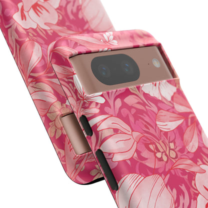 ピンクの女神 - Google Pixel タフケース (マット)