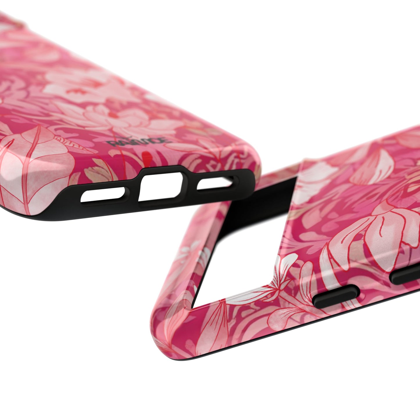 ピンクの女神 - Google Pixel タフケース (光沢)