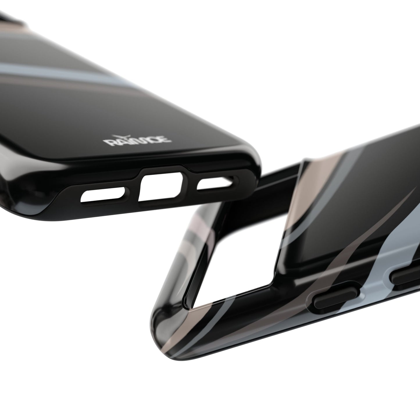 Funda resistente con líneas onduladas para Google Pixel (brillante)