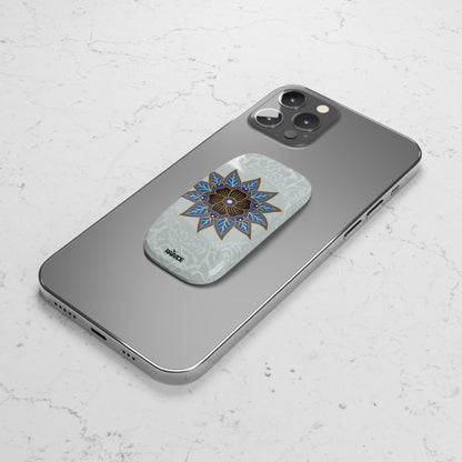 Agarre de clic para teléfono Blue Bloom