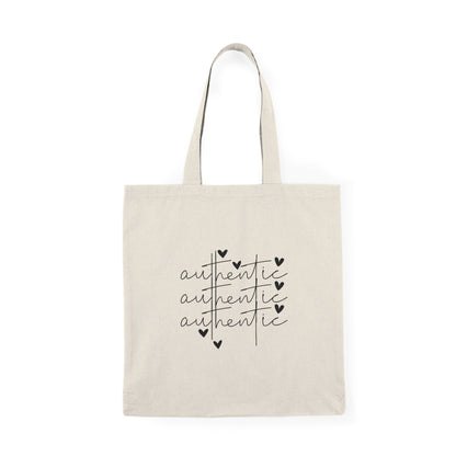 Authentic Heart Eco Friendly Tote Bag