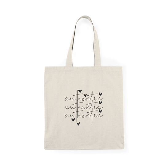 Authentic Heart Eco Friendly Tote Bag