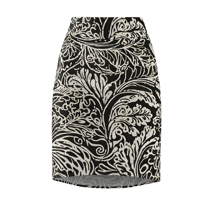 Falda tubo Leaf Stroke para mujer