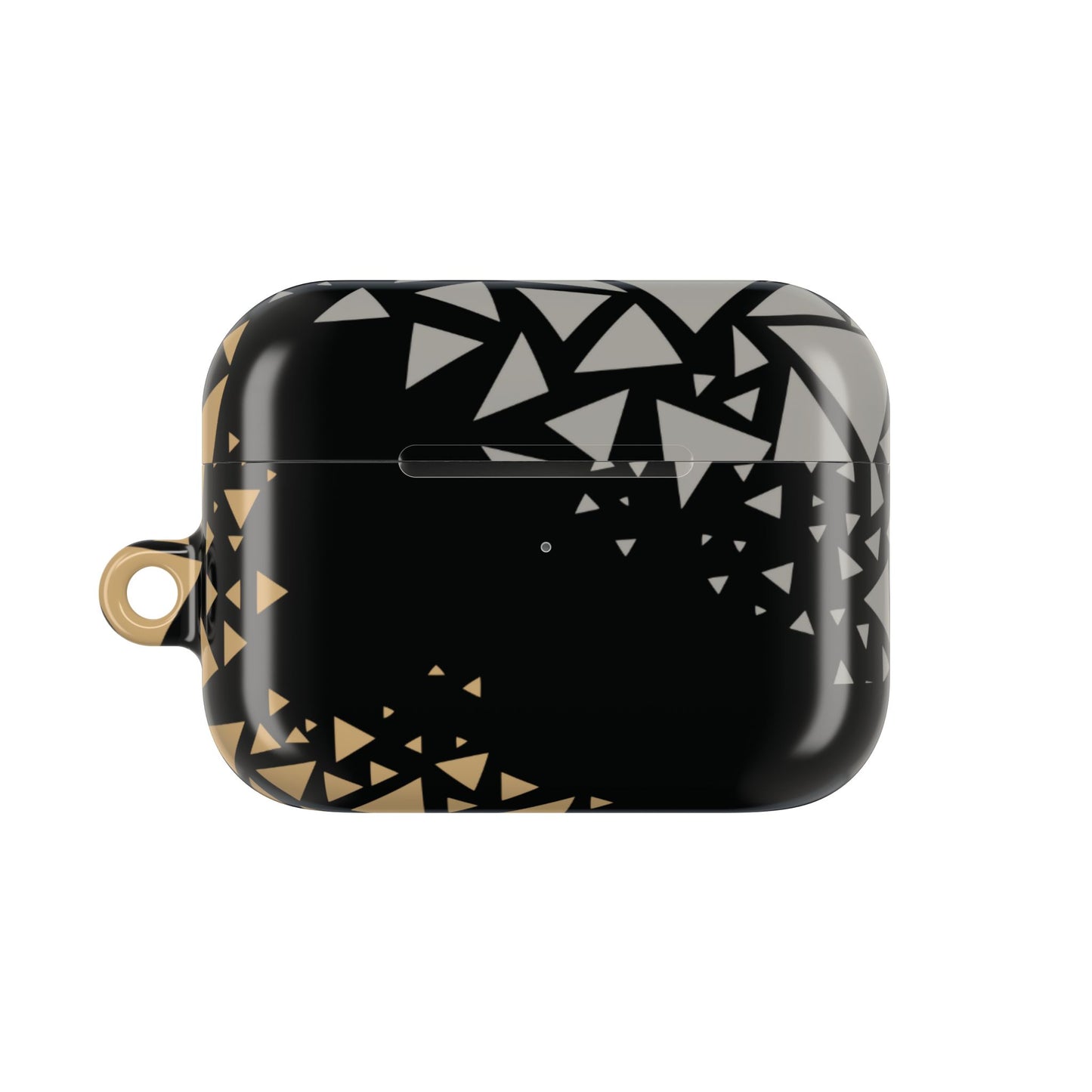 Funda para AirPods Pro Gen 2 con diseño de triángulos web