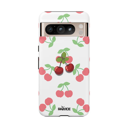 Funda resistente Red Cherry para Google Pixel (mate)