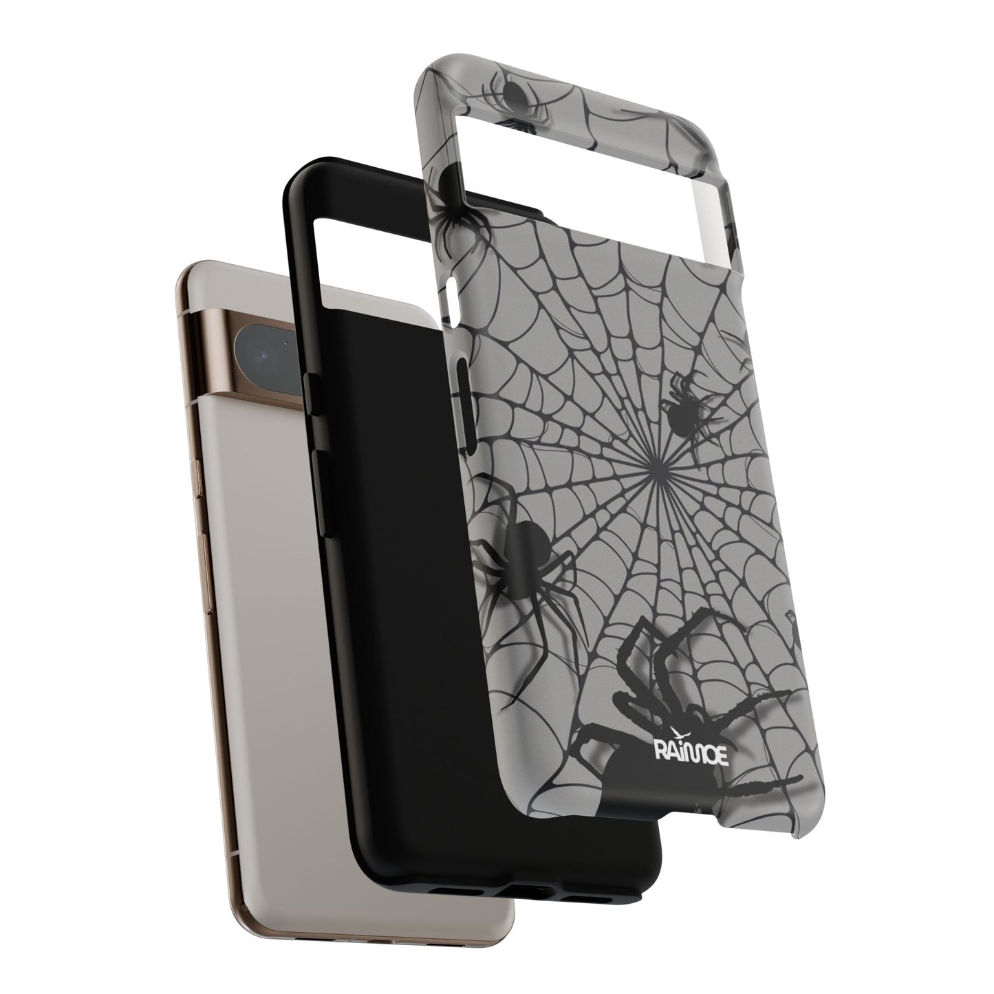 Funda resistente Spiderweb para Google Pixel (mate)