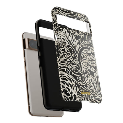 Funda resistente con diseño de hoja de arce para Google Pixel (brillante)