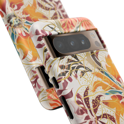 Auburn Floral - Funda resistente para Google Pixel (mate)