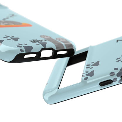 Snoozy Kitty - Funda resistente mate para Google Pixel