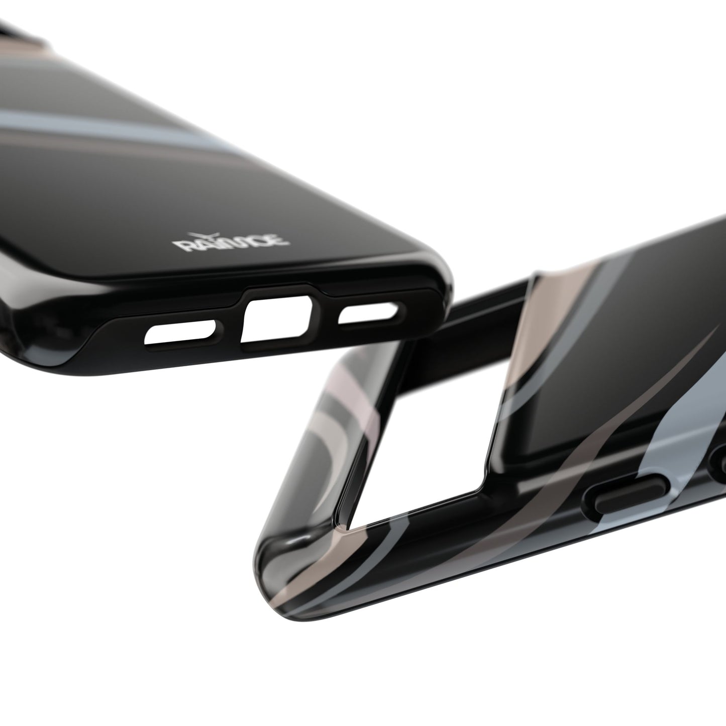 Funda resistente con líneas onduladas para Google Pixel (brillante)