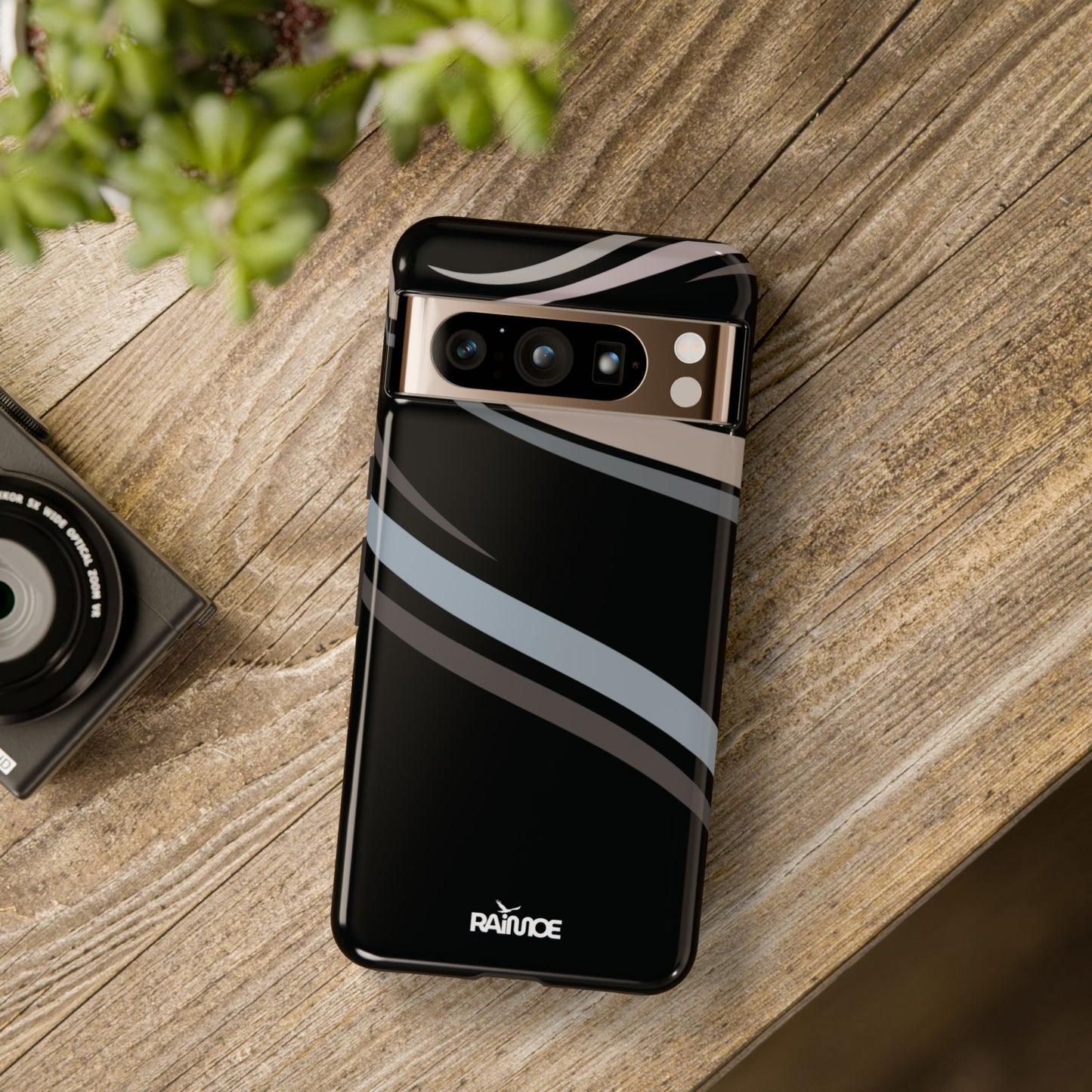 Funda resistente con líneas onduladas para Google Pixel (brillante)