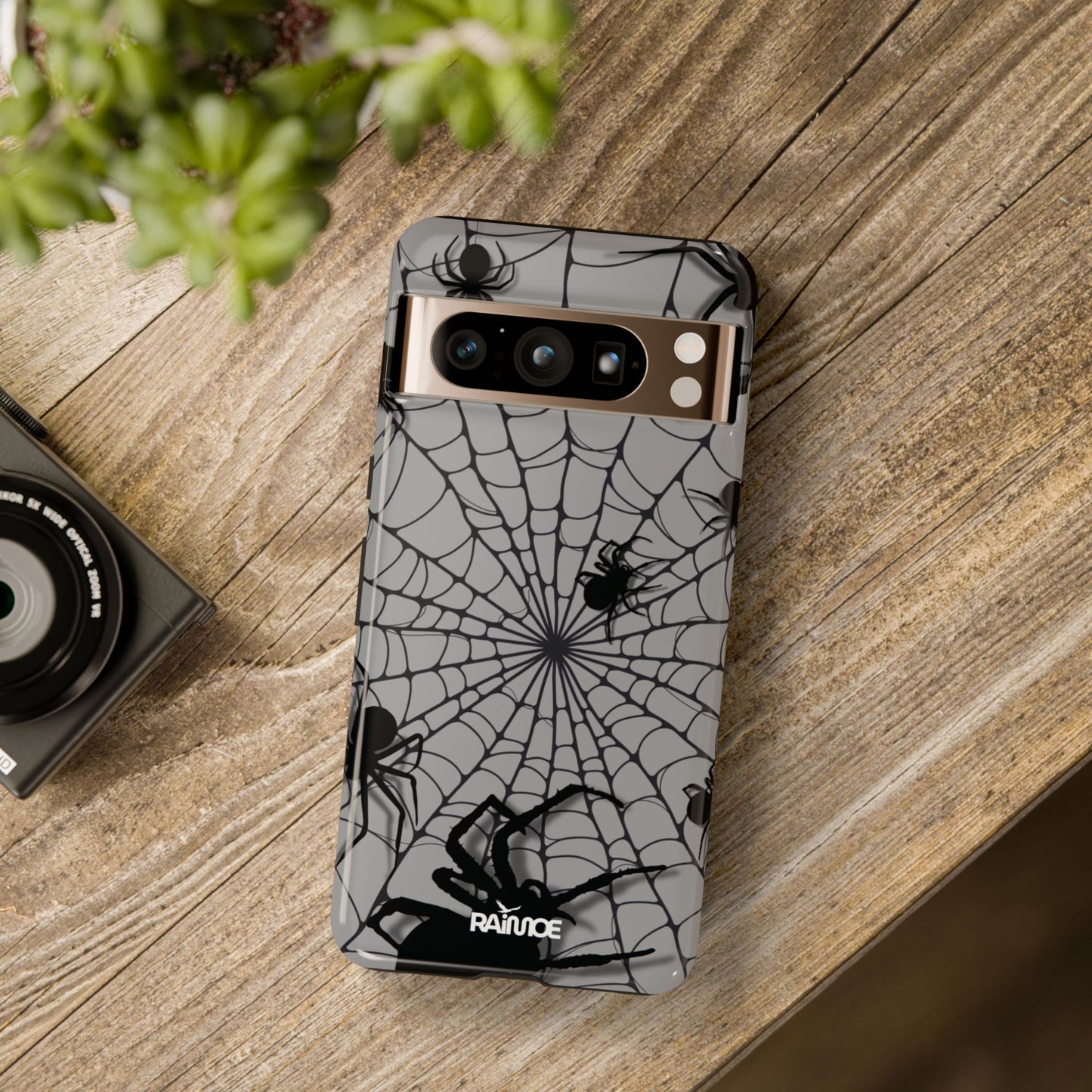 Spiderweb - Funda resistente para Google Pixel (brillante)