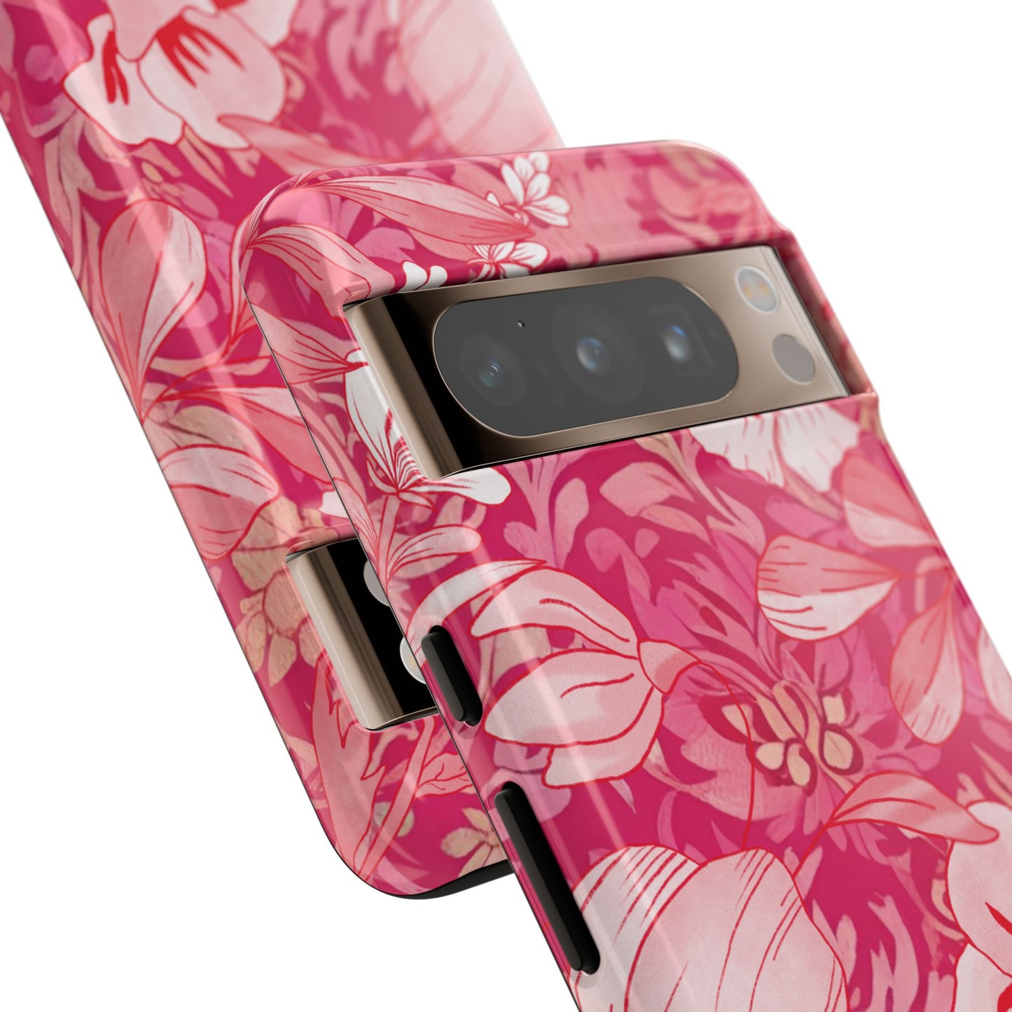 ピンクの女神 - Google Pixel タフケース (光沢)