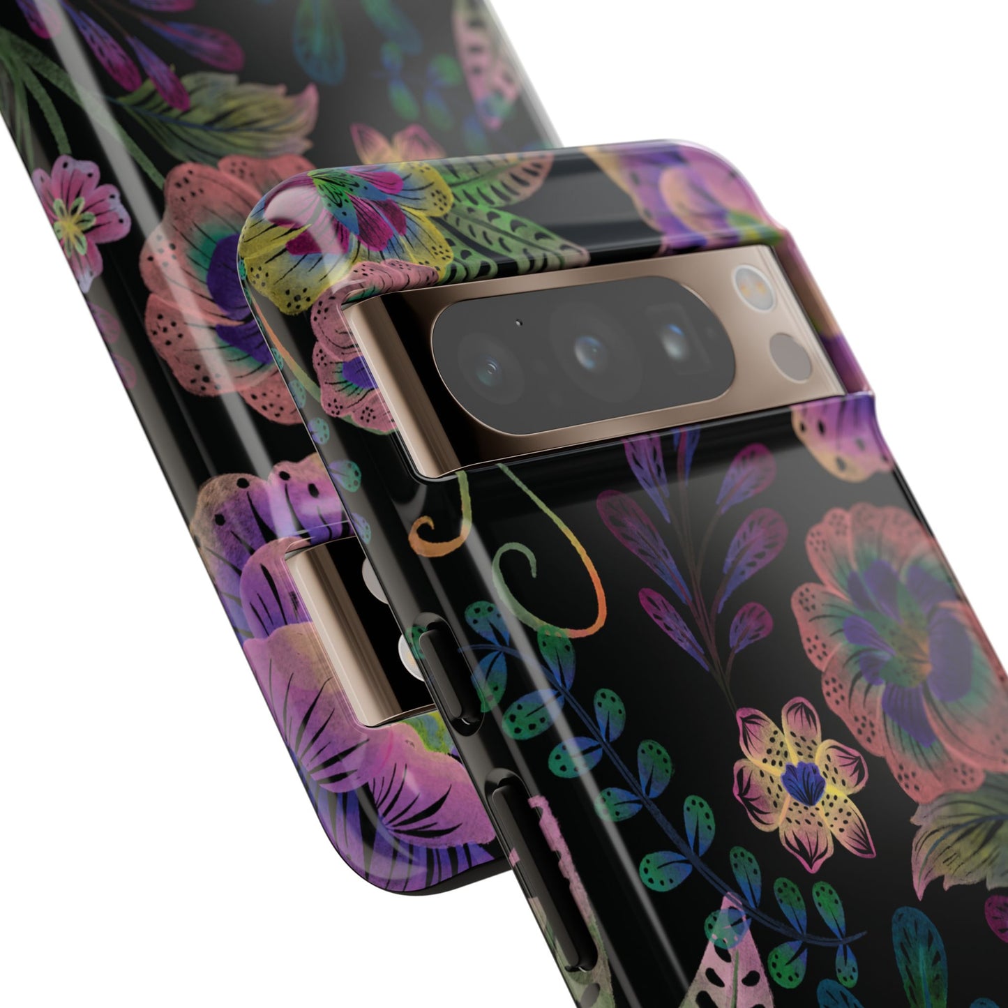 ピンク ルミナ - Google Pixel タフケース (光沢)