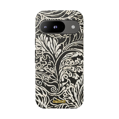 Funda resistente mate para Google Pixel con efecto Leaf Stroke